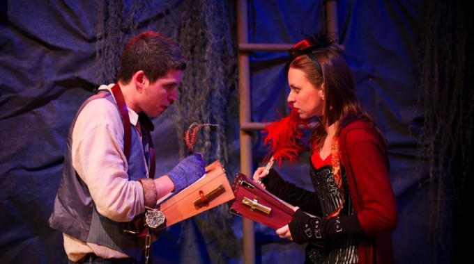Megan Reichelt as Aurora in "The Pirate Laureate of Port Town"