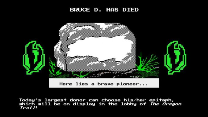 Bruce D has Died